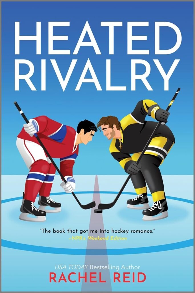 Book cover for heated rivalry by rachel reid 